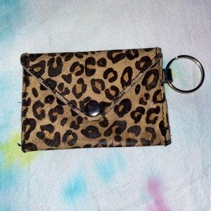 brandy melville cheetah coin purse🖤